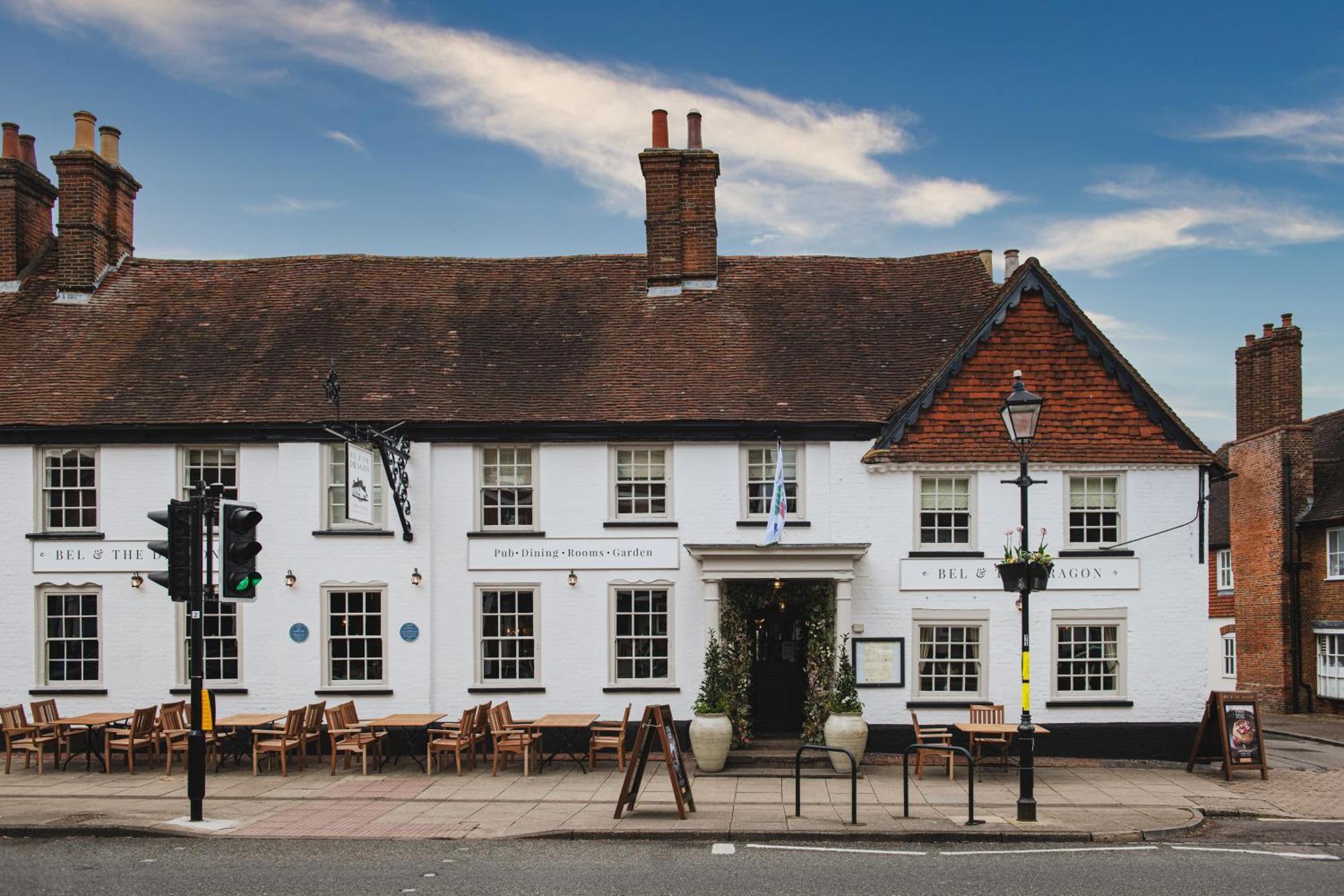 Bel And The Dragon-Odiham Hotel Exterior foto